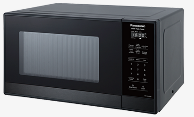 Panasonic 0.9 Cu. Ft. Black Compact Countertop Microwave-1