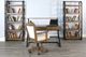 Sunny Designs™ Doe Valley Buckskin Bookcase with Metal Frame-1