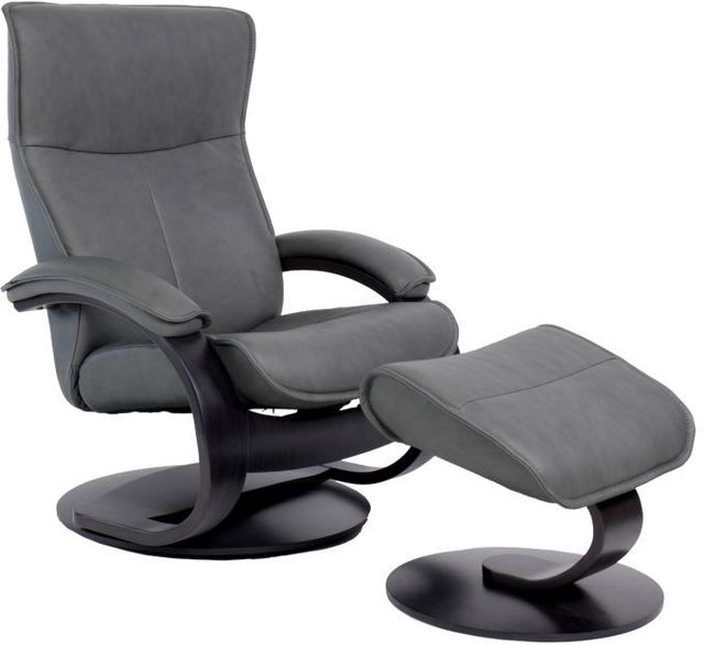 Fjords® Classic Comfort Senator C Grey Small Recliner-0