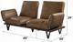 ACME Furniture Narech Nutmeg Leather Swivel Sofa-2