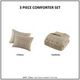 Breckenridge Tan Full/Queen Polyester Comforter Set-3