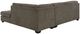Signature Design by Ashley® Mahoney 2-Piece Chocolate Right-Arm Facing Sectional and Chaise-1
