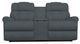 La-Z-Boy® Pinnacle Denim Power Wall Reclining Loveseat with Headrest and Console-1
