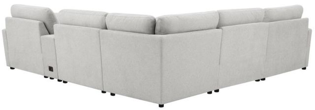 Coaster® Collins 6-Piece Gray Modular Power Reclining Sectional-3