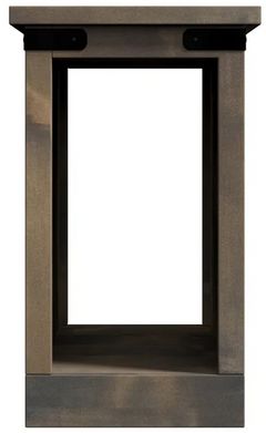 Legends Home Farmhouse Barnwood Chairside Table