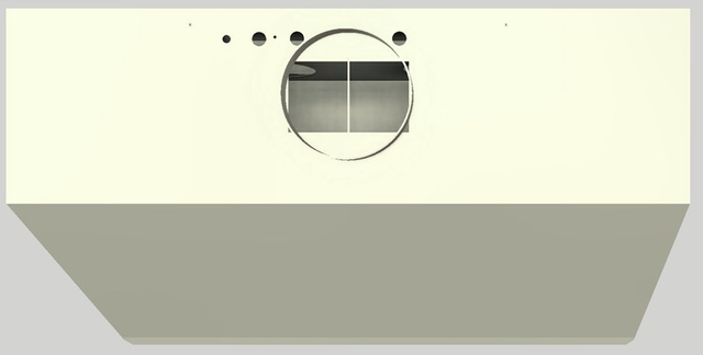 Vent-A-Hood® 42" Biscuit Wall Hood-2