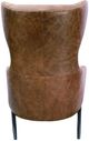 Moe's Home Collection Amos Creamy Cappuccino Leather Accent Chair-2
