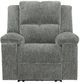 Parker House® Bronco Plush Charcoal Manual Rocker Recliner-0