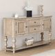 Furniture of America® Chesapeake Light White Wash Server-0