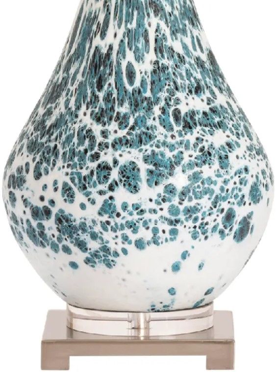 Crestview Collection Anel Blue Table Lamp-2