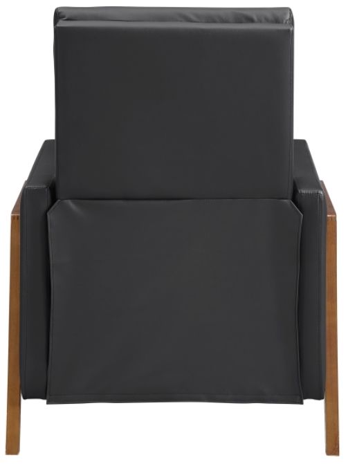 Homelegance® Verve Black Push Back Manual Reclining Chair-4