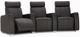 Jaymar 3 Piece Pony Black Gr. 10 Home Theater Sectional-1