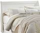 Signature Design by Ashley® Anarasia White Queen Sleigh Headboard-0