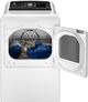 GE® 7.4 Cu. Ft. White Front Load Gas Dryer-3