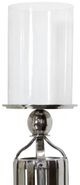 StyleCraft Chrome/White Large Hurricane Holder-1
