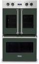 Viking® 7 Series 30" Blackforest Green Professional Built In Double Electric French Door Wall Oven-0