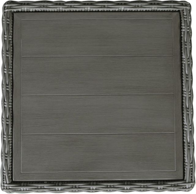 Signature Design by Ashley® Elite Park Gray Outdoor End Table-3
