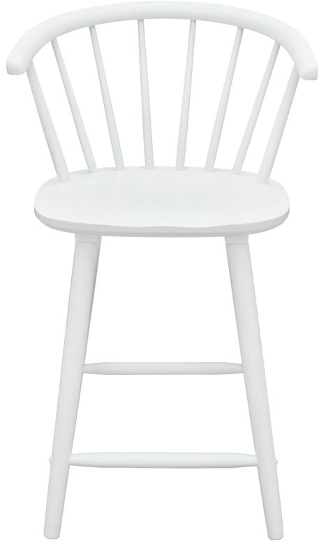 Crown Mark Janna White Counter Stool-1
