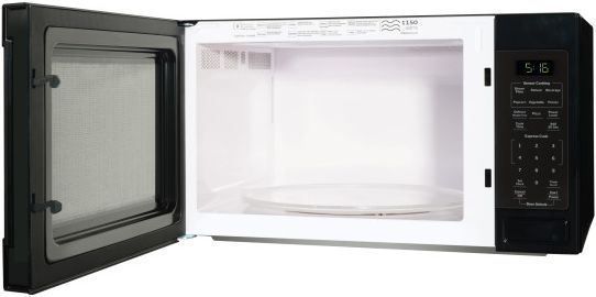 GE® 1.6 Cu. Ft. Black Countertop Microwave-1