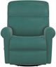 Flexsteel® Davis Malachite Manual Swivel Gliding Recliner-1