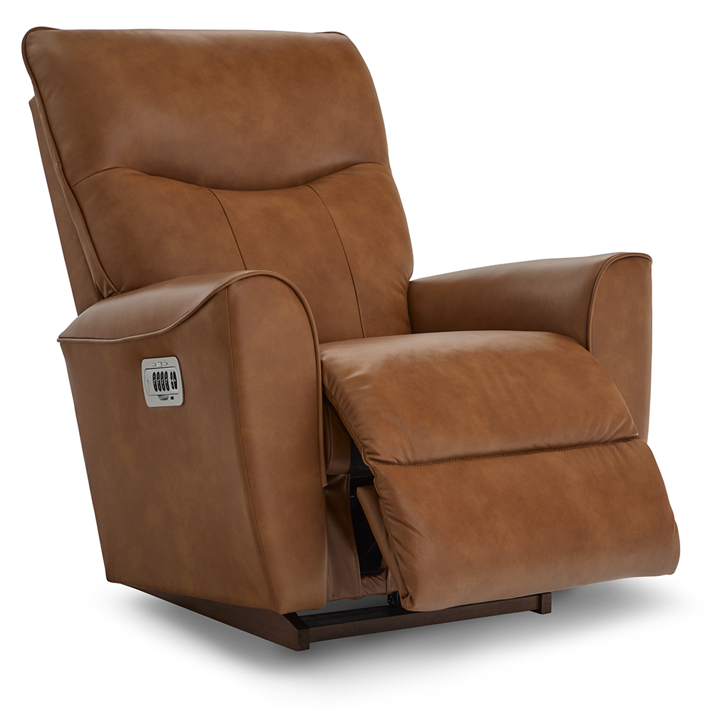 La-Z-Boy Belmont Leather Reclina-Rocker Recliner - Thumbnail 4