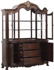 Mazin Furniture Deryn Park Cherry Buffet & Hutch-3