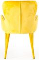 VIG Furniture Modrest Tigard Yellow Mid-Century Dining Chair-3