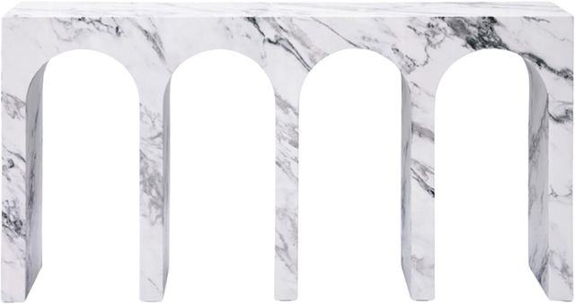 ACME Furniture Fritzy White Console Table-3