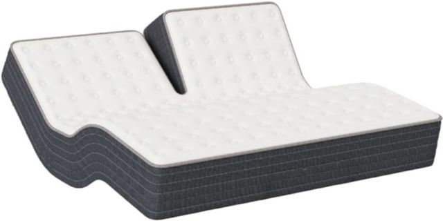 Spring Air® Bayou 12" Hybrid Firm Tight Top Split Head Queen Mattress-0