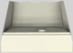 Vent-A-Hood® Designer Series 42" Biscuit Wall Mounted Range Hood-4