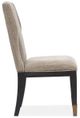 Magnussen Home® Ryker Nocturn Black/Stellar Quicksand Upholstered Host Side Chair-2