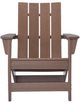 Signature Design by Ashley® Emmeline Brown Polyethylene Outdoor Adirondack Chair-1
