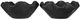 A & B Home 2-Piece Black Teak Wood Uneven Bowl Set-3