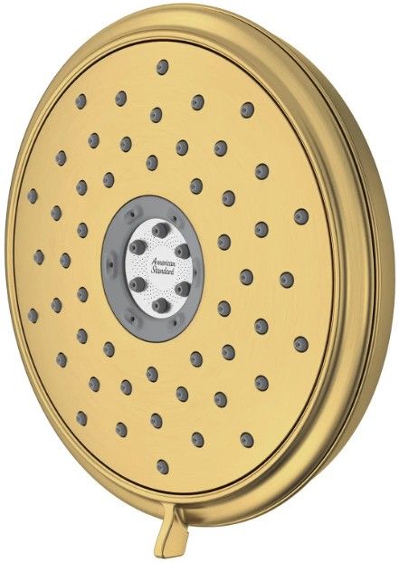 American Standard Spectra® Brushed Cool Sunrise Traditional Water-Saving Fixed Showerhead-1