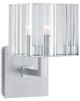 Currey & Company Valerio Silver Leaf Wall Sconce-0