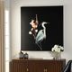 Stylecraft Black Canvas Painting-5