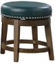 Mazin Furniture Westby Green Round Swivel Stool-0