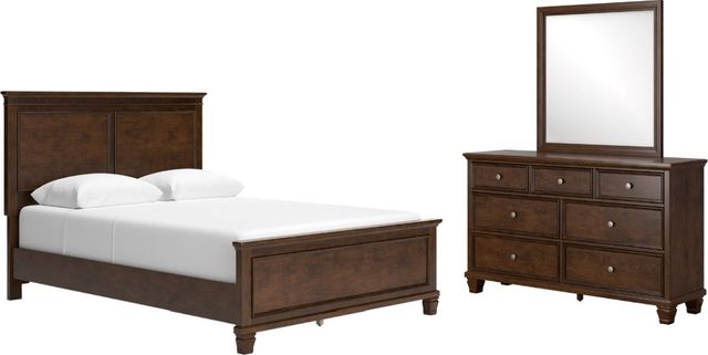 Signature Design by Ashley® Danabrin 3-Piece Brown Queen Panel Bedroom Set-0