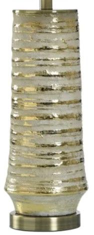 StyleCraft Caramel Gold/White 31" Table Lamp-2
