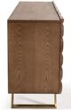 VIG Furniture Modrest Finley Walnut/Gold Buffet-2