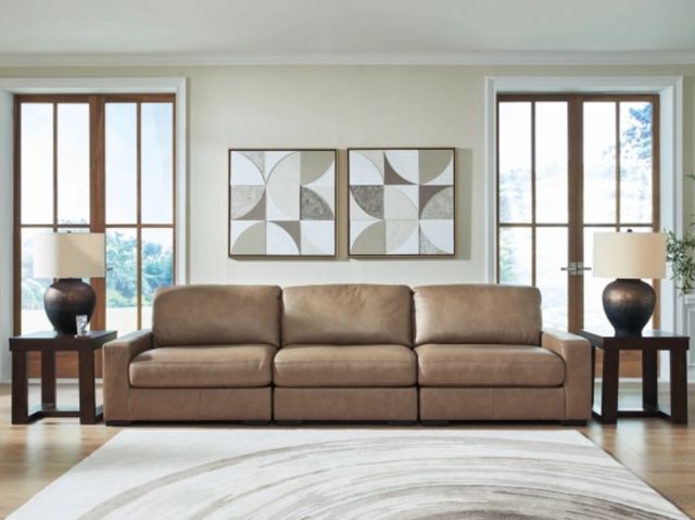 Benchcraft® Veronella 3-Piece Sahara Small Spaced Sectional-1