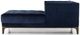 Magnolia Home by Joanna Gaines Elsie Midnight Velvet Chaise-1