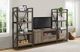 Mazin Furniture Dogue Brown/Gunmetal 51" TV Stand-4