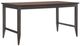 Legacy Classic Fenmore Distressed Cherry Counter Table with Dark Mocha Base-0