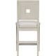 Riverside Furniture Arielle Parchment Upholstered Counter Stool-3