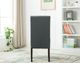 Mazin Furniture Jarvis Pebbled Gray Side Dining Chair-2