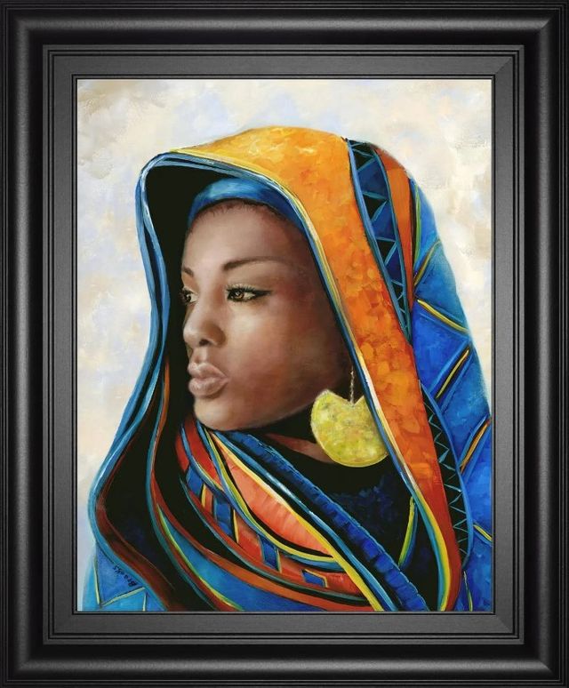 Classy Art Soulful Beauty II by Donna Brooks Wall Art-0