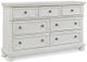 Signature Design by Ashley® Robbinsdale 6-Piece Antique White Queen Sleigh Bed Set-2