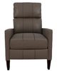 Best® Home Furnishings Customizable Janae Leather Power High Leg Recliner with Espresso Legs-1