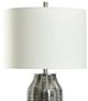 Stylecraft Black/Silver/White Table Lamp -1